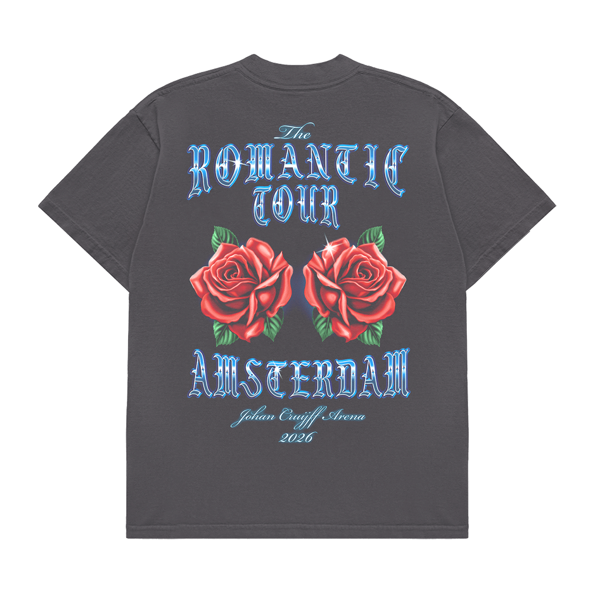 Amsterdam The Romantic Limited Edition Tour Tee - Vintage Black