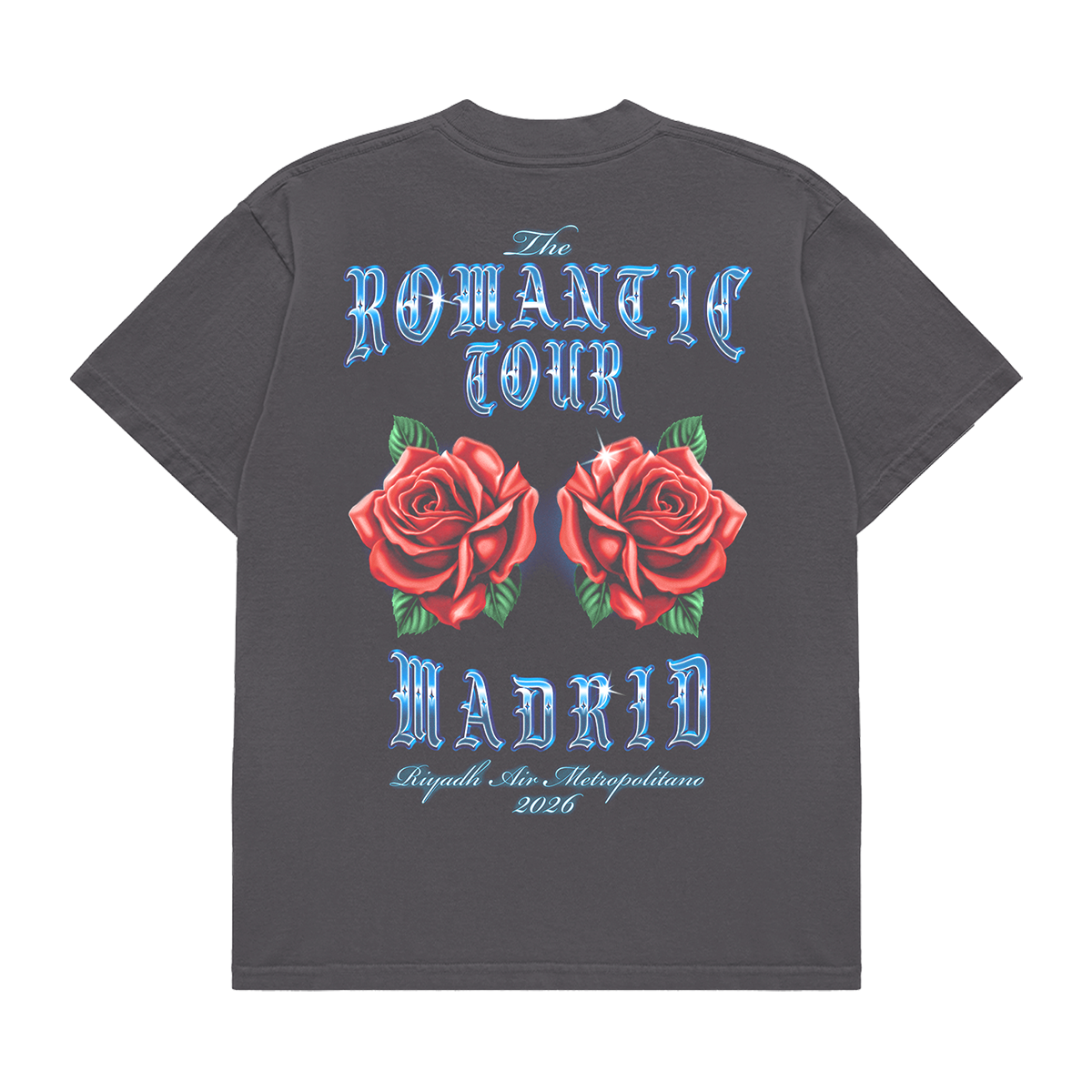 Madrid The Romantic Limited Edition Tour Tee - Vintage Black