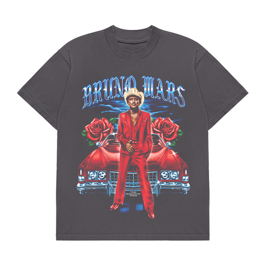 Madrid The Romantic Limited Edition Tour Tee - Vintage Black