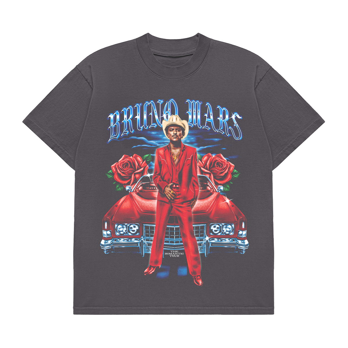 Paris The Romantic Limited Edition Tour Tee - Vintage Black