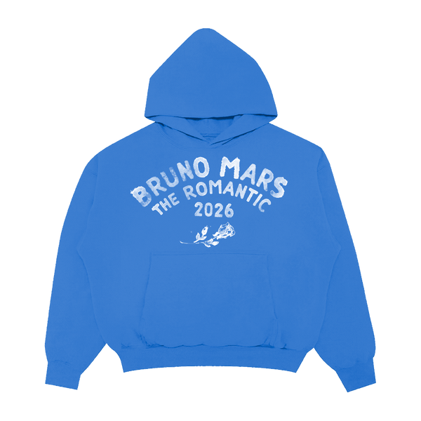 The Romantic Tour Blue Hoodie – Bruno Mars EU